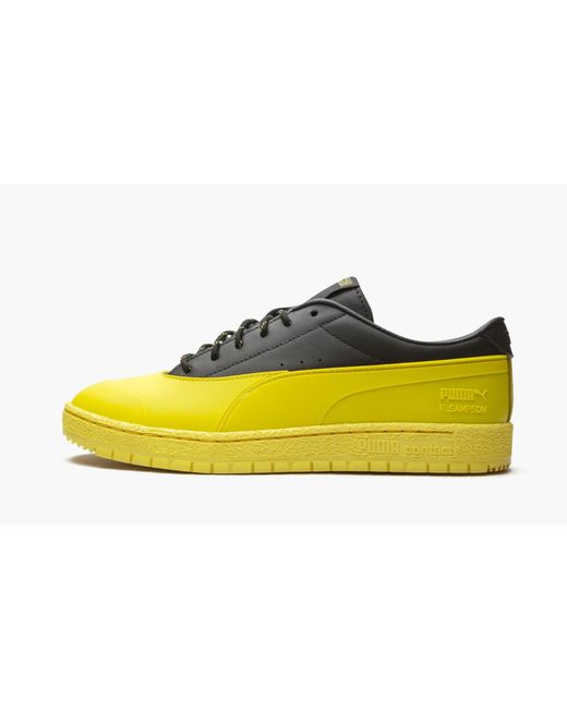 PUMA Yellow X Maison Kitsuné Ralph Sampson 70 Sneakers for men