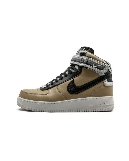 Nike Yellow Air Force 1 Mid Sp / Tisci "tan" Shoes for men