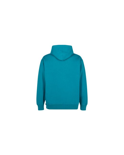 Supreme Blue Embroidered Chenille Hooded Sweatshirt "Ss22 Dark" Su25005"