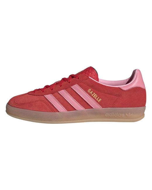 Adidas Red Gazelle Indoor "Better Scarlet Light" Ih6797"