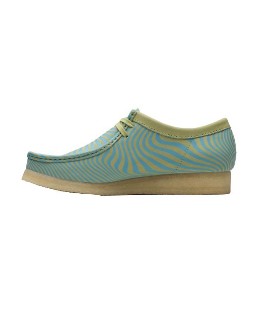 Clarks Green Wallabee Lo 26176528" for men