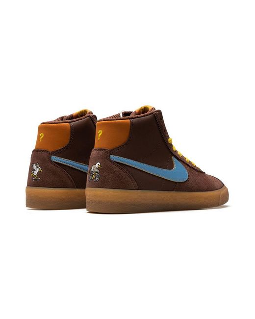 Nike Black SB Bruin High Skate Shoes