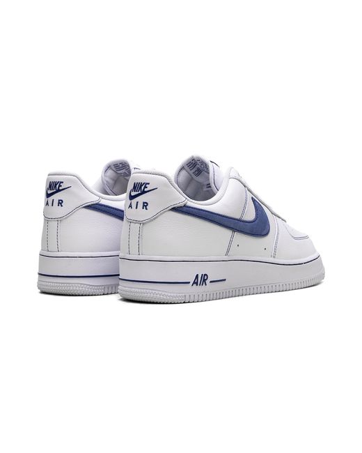 Nike Black Air Force 1 '07 Lv8 Deep Royal Contrast Stitch" Hq2037 100" for men