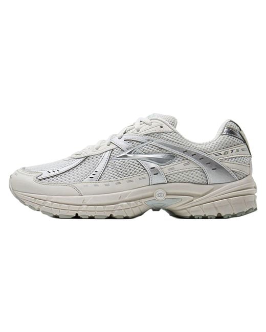 Brooks Gray Adrenaline Gts 10 Coconut Milk Smoke" 100058 159" for men