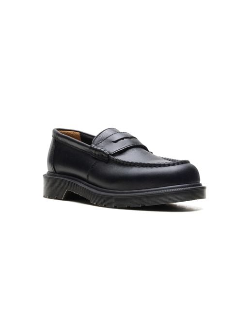 Dr. Martens Black Penton Leather Loafer 31858001" for men