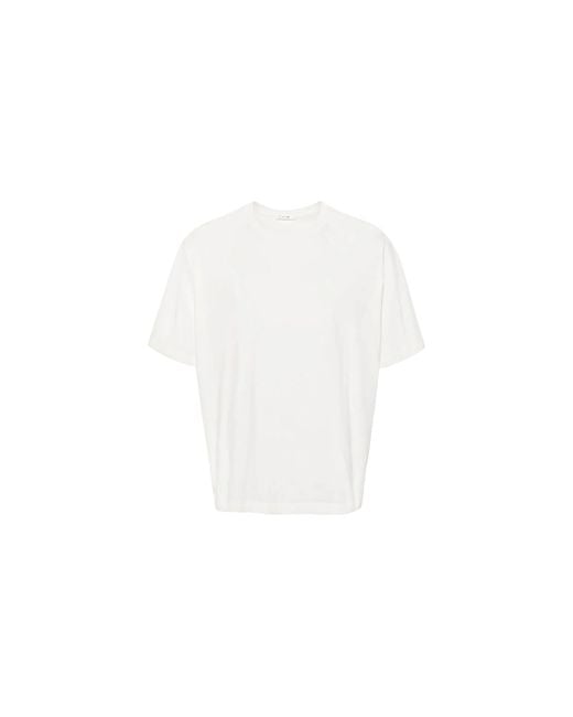 The Row Black Errigal T-Shirt 381 K291 Wht" for men