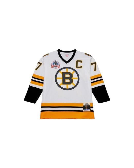 Mitchell & Ness Black Nhl Ray Bourque Jersey "1989 Boston Bruins for men