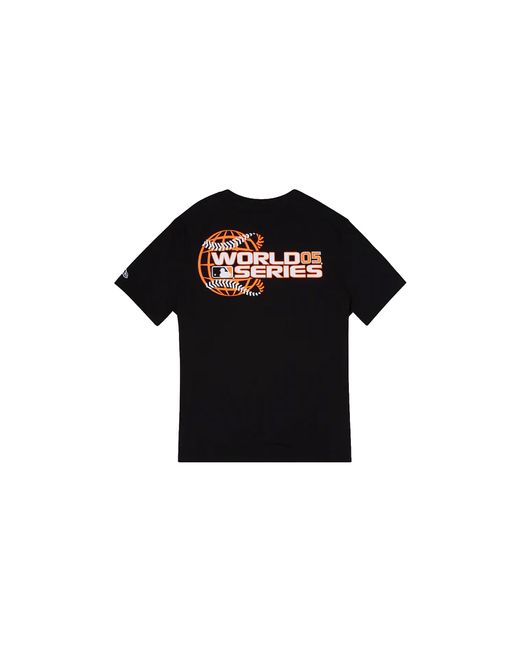 KTZ Black Chicago Sox World Series 05 T-Shirt 13284269" for men