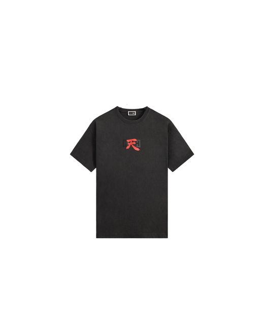 Kith Black Capcom Akuma Vintage T-Shirt Khm034313 001" for men