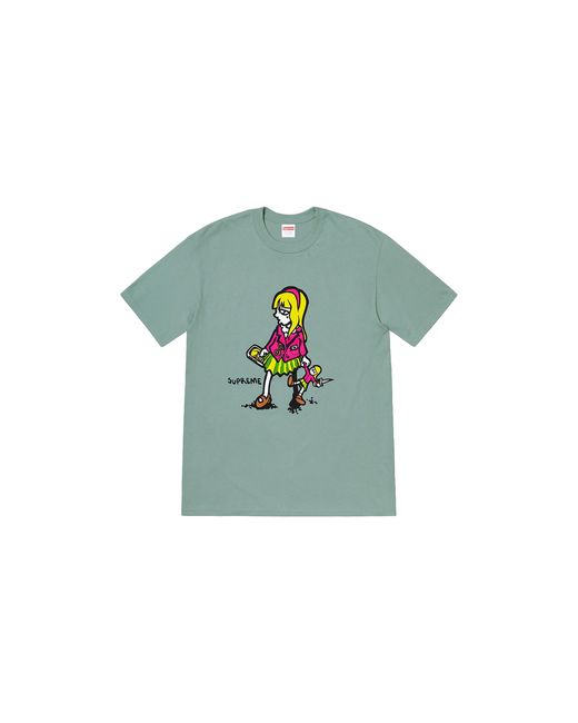 Supreme Green Suzie Switchblade T-Shirt "Ss19