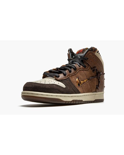 Nike Brown Dunk High "Bodega for men