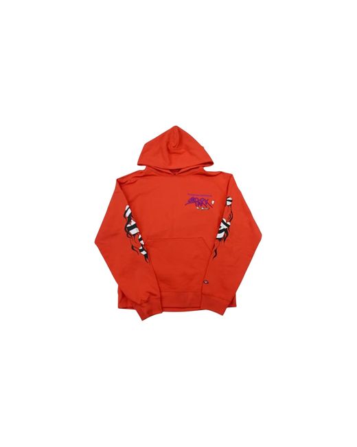 Chrome Hearts Red Matty Boy Sadistic Lipstick Hoodie Chrm1352" for men