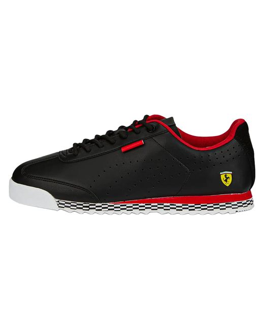 PUMA Black Scuderia Ferrari Roma Via Perforated Motorsport 307032 03" for men