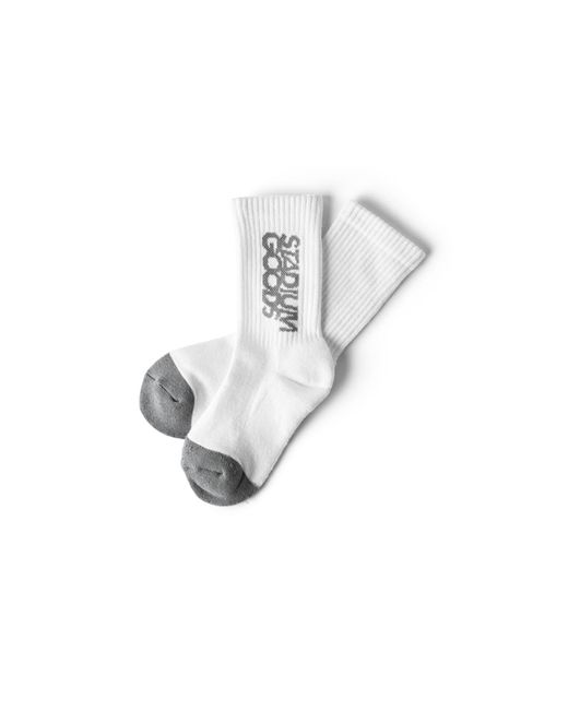 Stadium Goods Black Basic Crew Socks Sgs0029" for men