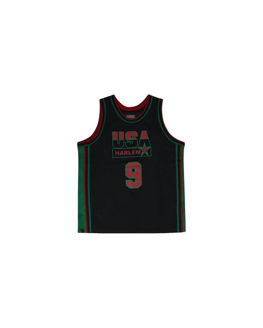 DENIM TEARS Black Ming Harlem Jersey Dt794" for men