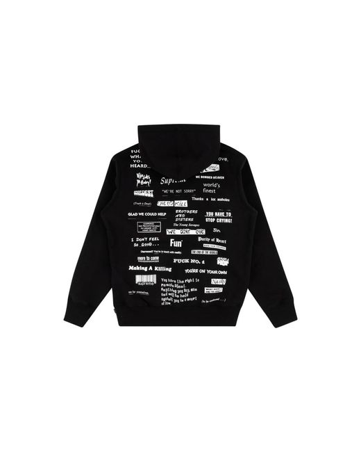 supreme stop crying hoodie