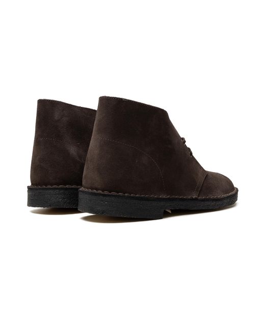 Clarks Black Desert Boot Suede" 55485 261" for men