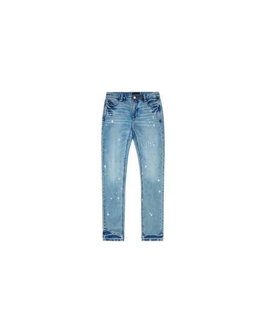 RTA Black Clayton Splattered Denim Dusk" B1182Spidd" for men
