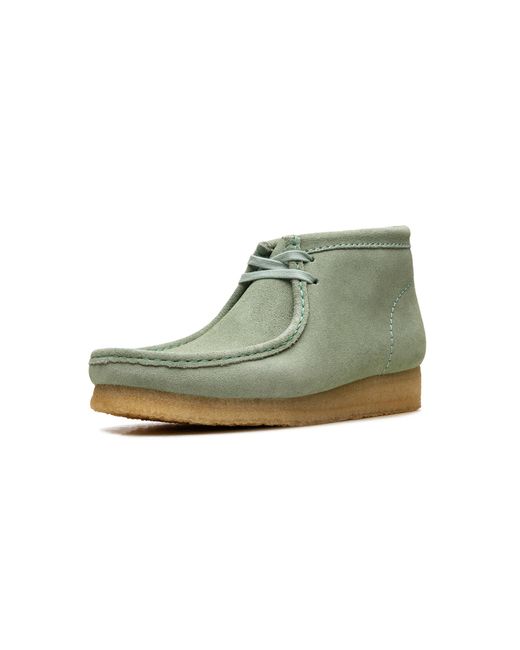 Clarks Green Wallabee Boot "Mint" 26169732" for men