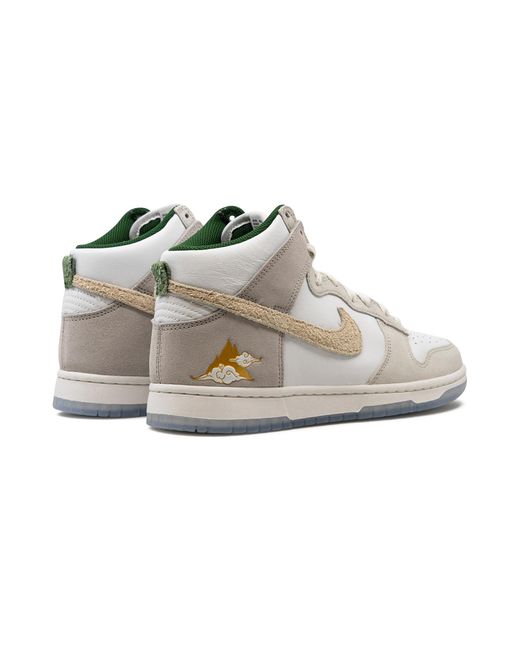 Nike Gray Dunk High Prm "Lunar New Year" Fd0776 100" for men