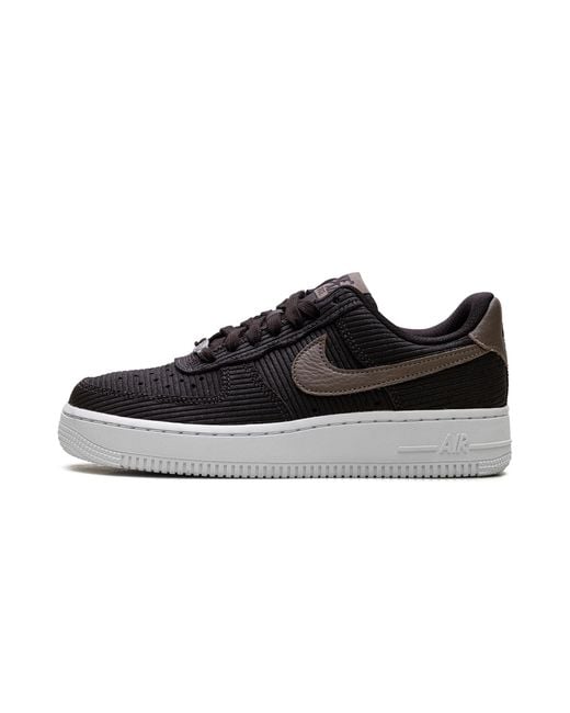 Nike Black Air Force 1 '07 "Corduroy Velvet" Im6533 200"