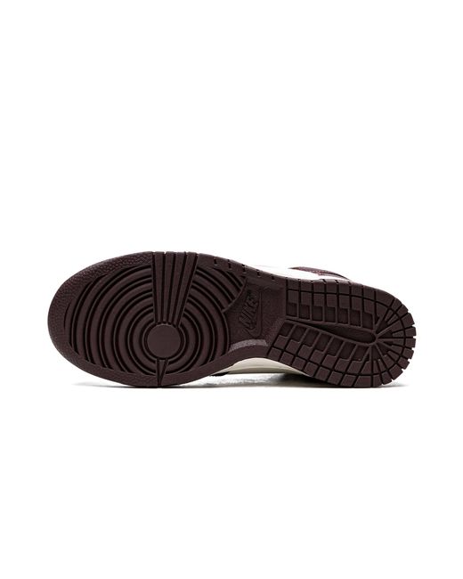 Nike Black Dunk High "Burgundy Crush" Dd1869 601"