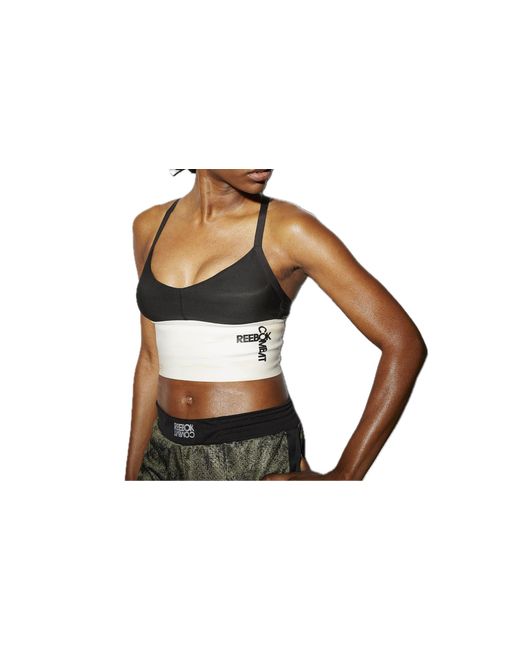 Reebok Black Rnf Bralet Chalk" Ap6880"