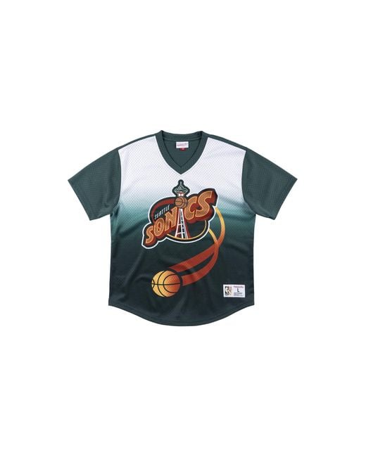 Mitchell & Ness Black Nba Game Winning Shot Mesh V-N "Game Winning Shot" Mspomg18044 Ssuptdg" for men