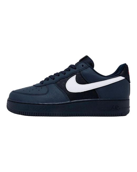Nike Blue Air Force 1 Low Retro Qs "Team Usa Away" Io9557 900" for men