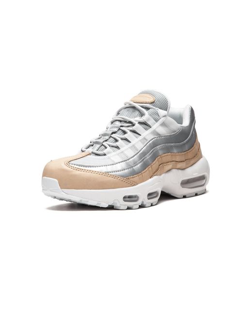 Nike Black Air Max 95 Se Prm Mns "Pure Platinum" Ah8697 002"