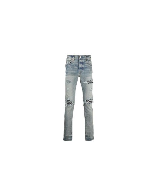 Amiri Black Mx1 Playboy Bunny Patch Jeans "Clay Mds049 408" for men