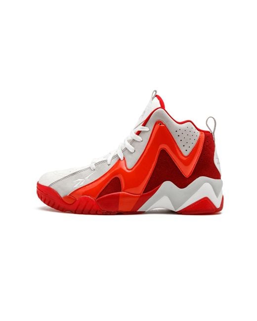 Reebok Red Kamikaze 2 Mid "Ghost Of Christmas Past" V61434" for men