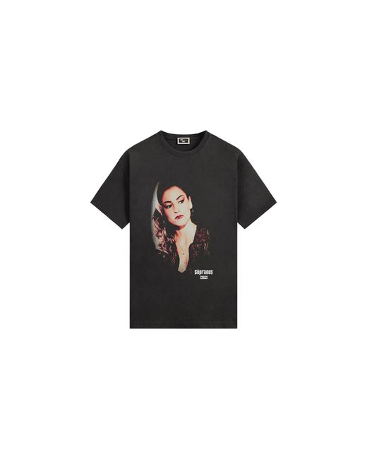 Kith Black The Sopranos Adriana Vignette Vintage T-Shirt Khm034635 001" for men