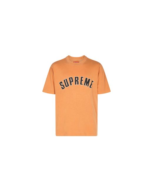 Supreme Black Cracked Arc S/S Top "Ss24" Su443"