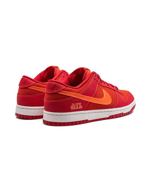 Nike Red Dunk Low "Atl" Fd0724 657" for men
