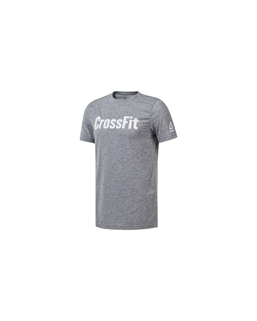 Reebok Black Crossfit Forging Elite Fitness T-Shirt "Medium Heather Ec1469" for men