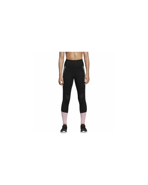Adidas Black Design 2 Move Colorblock High-Rise 7/8 Tights True" Ds8712"