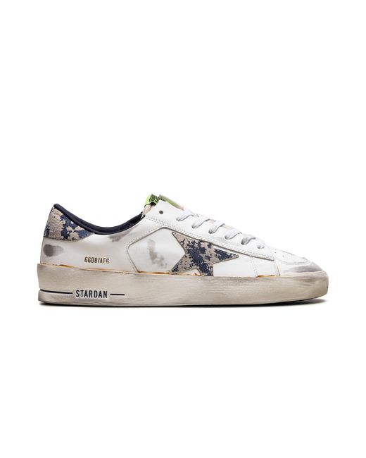 Golden Goose Deluxe Brand Black Stardan Lab Leather With A Camouflage Star" Gmf00128 F006458 12105" for men