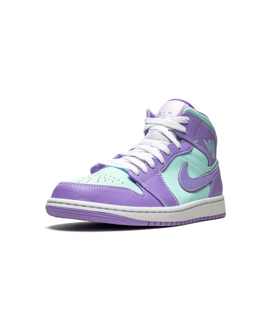 Nike Purple Air Force 1 Low '07 Qs " Skeleton Halloween" Shoes for men