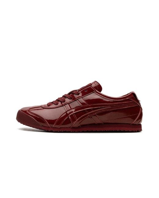 Onitsuka Tiger Mexico 66 "red Patent Leather" Shoes for men