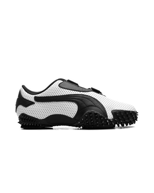 PUMA Black Mostro "Perforated Leather