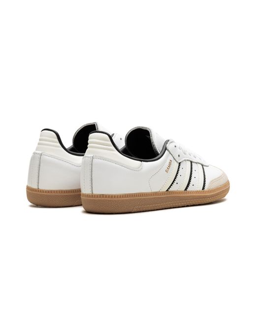 Adidas White Samba Og "Off Core" Id1480" for men