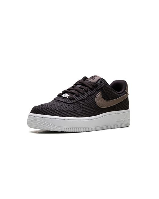 Nike Black Air Force 1 '07 "Corduroy Velvet" Im6533 200"