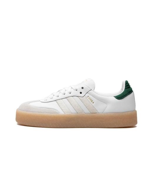 Adidas Sambae "white Green Gum" Shoes