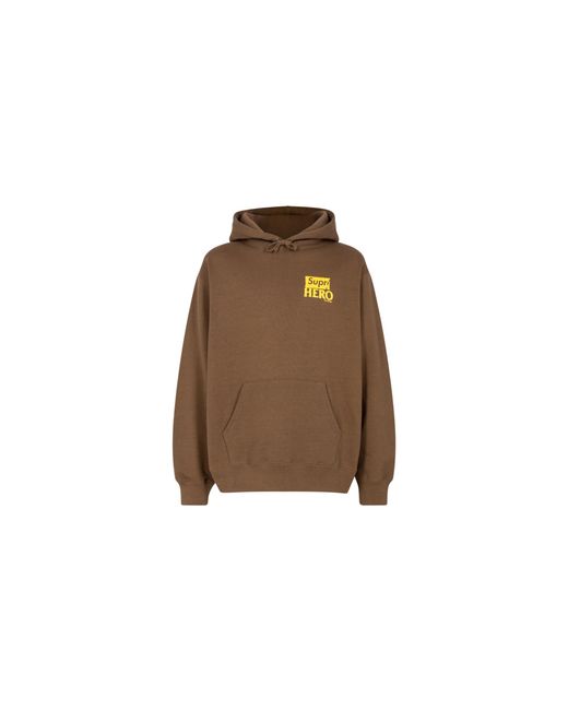Supreme Black Antihero Hoodie "Ss22" Su11950"
