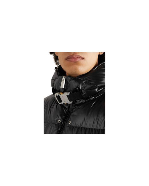 Moncler Black 1017 Alyx 9Sm Almondis Shell Hooded Down Jacket Mon28" for men
