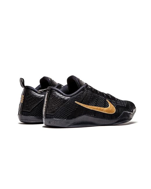 Nike Black Kobe 11 Elite Low Ftb "Fade To" 869459 001" for men