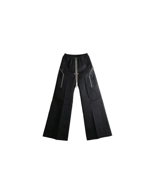 Rick Owens Black Heizer Belas Pants Ru02F4386 Te 09" for men