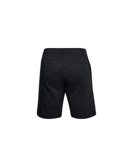 Under Armour Black Showdown Short Steel Medium Heather 1309547 001" for men