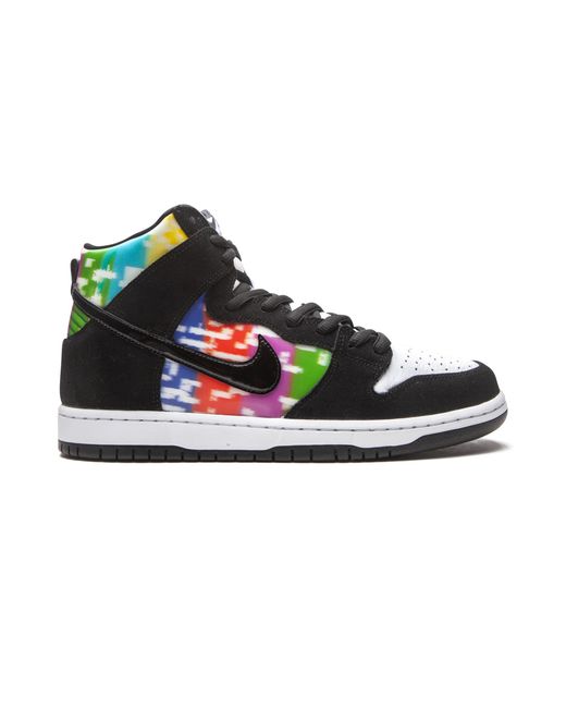 Nike Black Sb Dunk High "Tv Signal" Cz2253 100" for men
